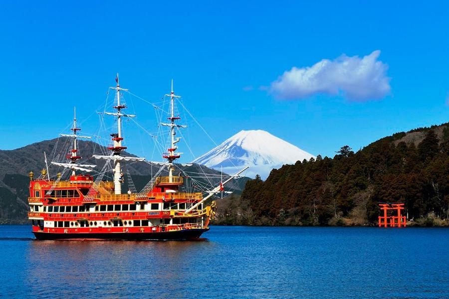 New Open『天然温泉』芦ノ湖畔の完全貸切別荘 箱根 外观 照片